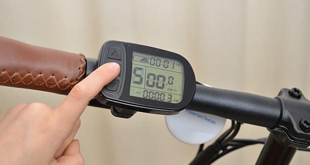 myvélo Palma Elektro-Klapprad im Test - LCD Display