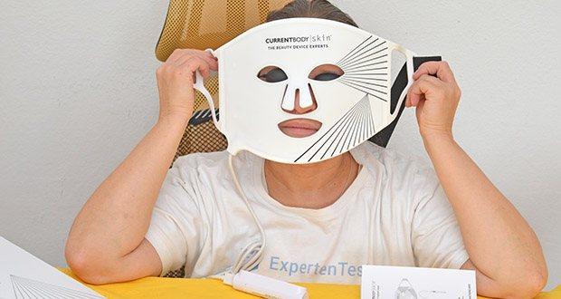 CurrentBody Skin LED Lichttherapie Maske im Test - entspannen Sie sich bei Ihrer 10-minĂĽtigen Behandlung