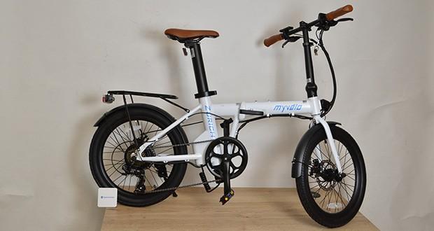 myvélo Zürich Elektro-Klapprad im Test - exklusives Design