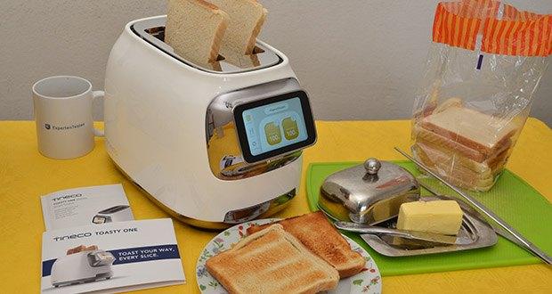 Tineco Toasty One Smart Toaster im Test - mit IntelliHeat-Algorithmus, der den Toastvorgang fein abstimmt