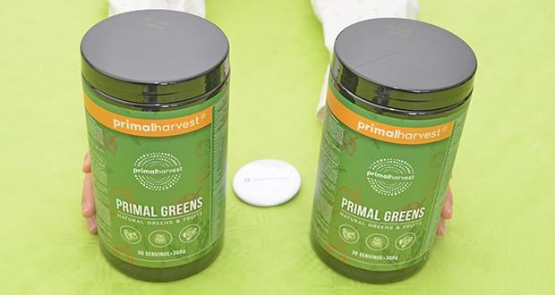 Primal Harvest Primal Greens Superfood-Pulver im Test - Fruits & Greens-Extrakt mit 27 Obst-und Gemüsesorten