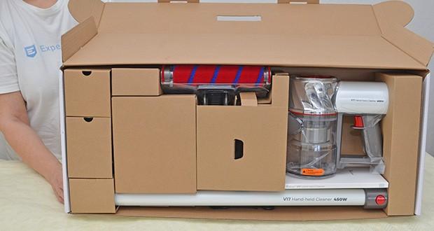 Redroad Lite Akku Staubsauger V17 im Test - Leistung: 450 Watt