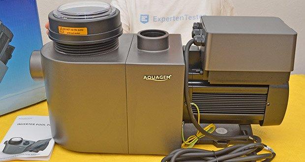 Aquagem Inverter-Poolpumpe Inverpro IP25 im Test - benutzerfreundliches Design