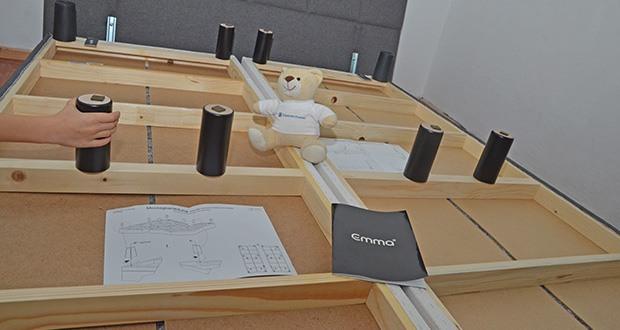 EMMA Boxspringbett 140 x 200cm in Test - Aufbau dauert nur 20 Minuten und ist unkompliziert