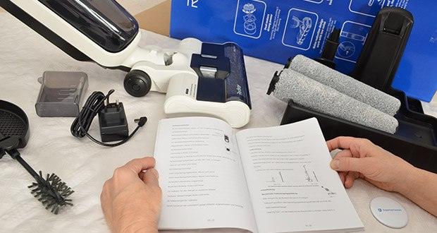 REDKEY W12 Akku Nass Trockensauger im Test - verwendet doppelte Wassertanks, um sauberes Wasser und Abwasser zu trennen