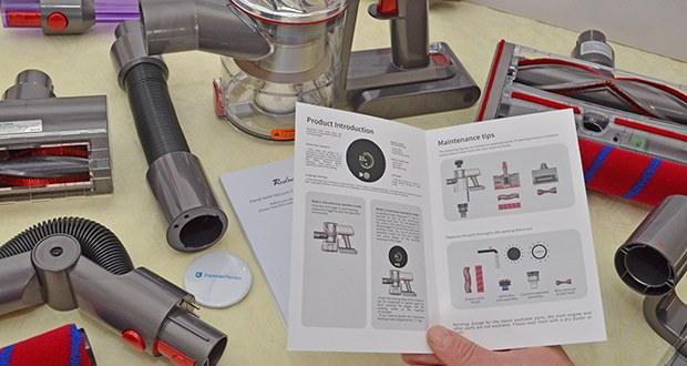 Redroad Lite Akku Staubsauger V17 im Test - Laufzeit: 45 Minuten fĂĽr wirtschaftlichen Modus, 25 Minuten fĂĽr Standardmodus und 10 Minuten fĂĽr starken Modus