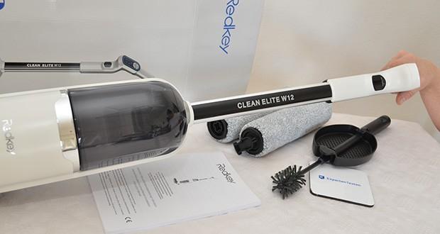 REDKEY W12 Akku Nass Trockensauger im Test - leicht und komfortabel; wiegt nur 3,8 kg