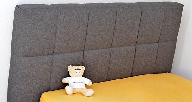 EMMA Boxspringbett 140 x 200cm in Test - ein elegantes Kopfteil