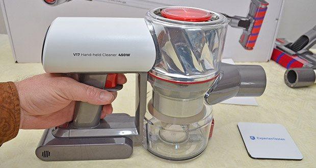 Redroad Lite Akku Staubsauger V17 im Test - 25Kpa Starke Saugsleistung