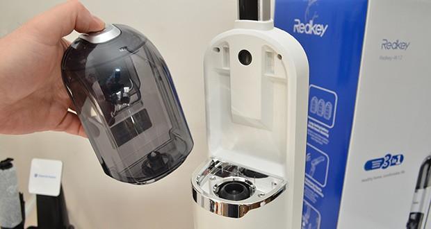 REDKEY W12 Akku Nass Trockensauger im Test - Sauberwasserbehälter: 520 ml