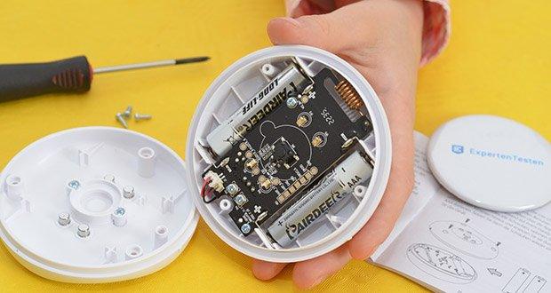 X-Sense Smart Home Wasser-Sensor-Alarm im Test - mit 2 austauschbaren AAA-Batterien mit einer Lebensdauer von 3 Jahren