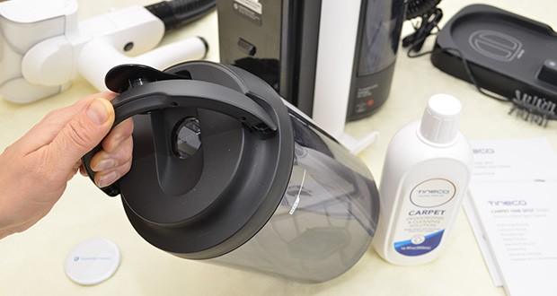 Tineco Carpet One Spot kabelloser Fleckenreiniger im Test - Schmutz- und Frischwassertank