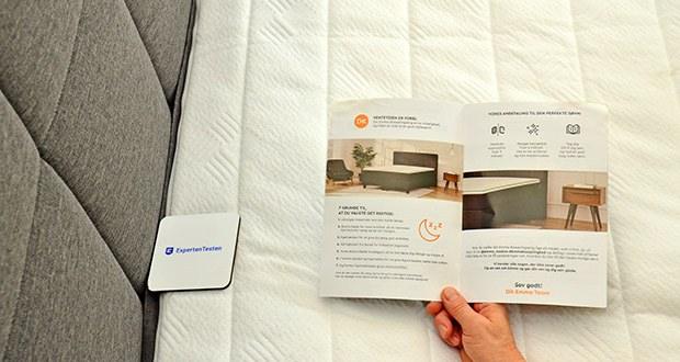 EMMA Boxspringbett 140 x 200cm in Test - wasch- und austauschbarer Bezug