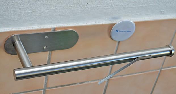 Wohnheld Küchenrollenhalter im Test - einfache Montage; robust & langlebig