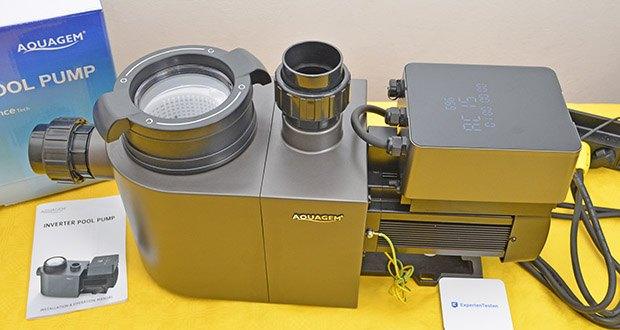 Aquagem Inverter-Poolpumpe Inverpro IP25 im Test - vollständiger Wechselrichter von InverSilence Tech