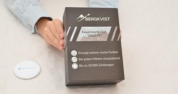 BERGKVIST Feuerstahl Survival Set GNISTA im Test - all-in-one Feuerstarter Kit