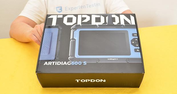 Topdon Artidiag 600S OBD2 Diagnosegerät im Test - kompatibel mit den meisten OBD2/EOBD/JOBD-kompatiblen Fahrzeugen