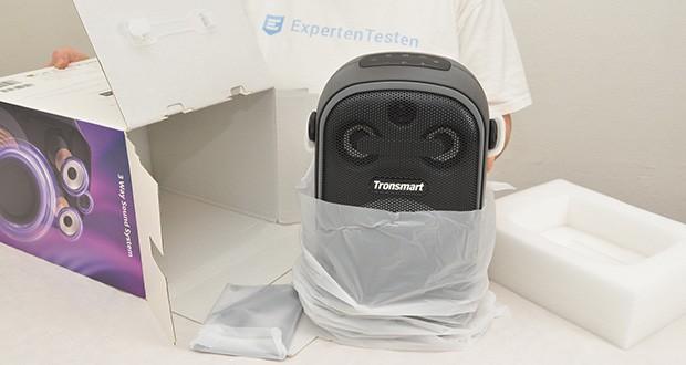 Tronsmart Halo 100 Party Bluetooth Lautsprecher im Test - Abmessungen: 287 x 198 x 150 mm; Gewicht: 2,8 kg