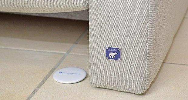 Bruno Schlafsessel 70x200cm im Test - hochwertige Möbelstoffe aus 100% Polyester mit einem Scheuertourenwert von 90.000 Martindale garantieren eine hohe Abrigfestigkeit