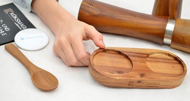 KÖKSMAGI Salz und Pfeffermühle Holz AGNETA im Test - einfache Pflege