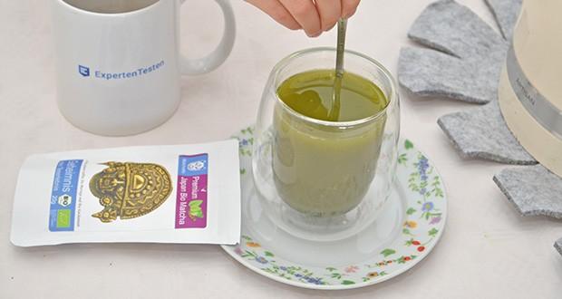 Matchatto Matcha Tee mit grünem Kaffee, Moringa & Kardamom im Test - hoher Qualitätsstandard (HACCP-zertifiziert)