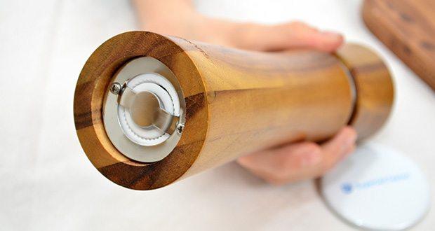 KÖKSMAGI Salz und Pfeffermühle Holz AGNETA im Test - leistungsstarkes Keramik-Mahlwerk