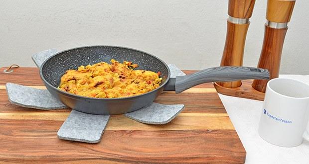 DIVORY Bratpfanne 24cm im Test - kochen ohne Öl