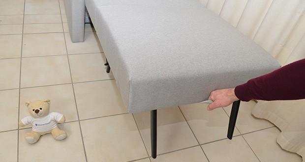 Bruno Schlafsessel 70x200cm im Test - bietet genug Platz zum Schlafen und Ausruhen