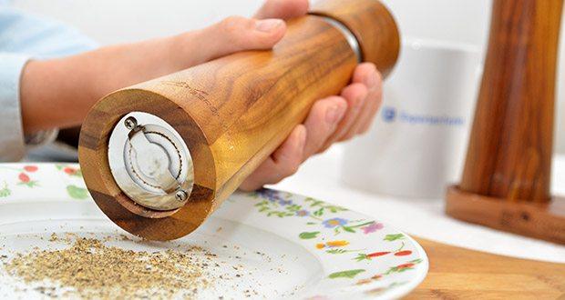 KÖKSMAGI Salz und Pfeffermühle Holz AGNETA im Test - mahlt präzise und gleichmäßig