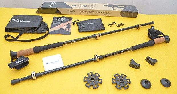 BERGKVIST Wanderstöcke KJERAG im Test - optimale Unterstützung bei deinem Outdoor-Abenteuer