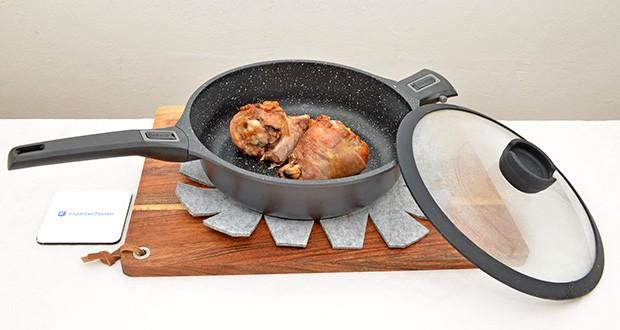 DIVORY Schmorpfanne 28cm im Test - Anti-Anbrenn-Garantie