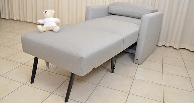 Bruno Schlafsessel 70x200cm im Test - das kompakte und komfortable Gästebett mit extra breiter Sitzfläche 70 x 200 cm