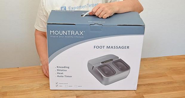 MOUNTRAX Elektrisches FuĂmassagegerät im Test - 1 Jahr Garantie