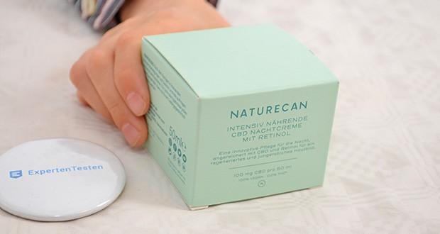 Naturecan Anti-Aging CBD Nachtcreme mit Retinol im Test - eine innovative Pflege für die Nacht, angereichert mit CBD und Retinol für ein regeneriertes und jugendliches Hautbild