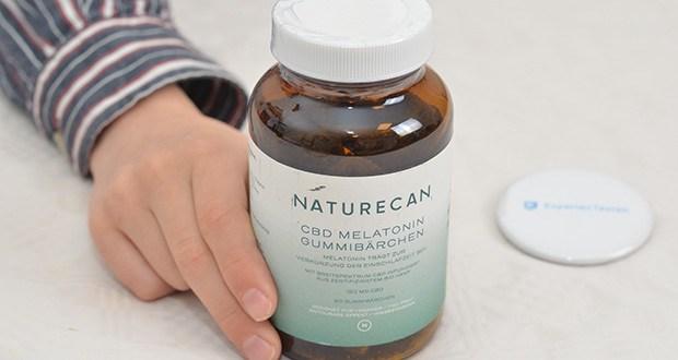 Naturecan CBD Melatonin Gummibärchen im Test - leckere und einfache Einnahme & Dosierung