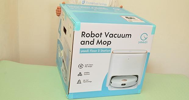 Yeedi Floor 3 Station Selbstreinigender Saugwischroboter im Test - mit 2-jährige Rundum-sorglos-Garantie