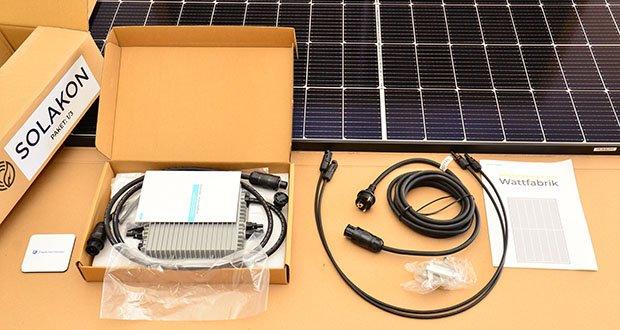 Solakon Balkonkraftwerk 600W im Test - Komplett-Set für die Steckdose