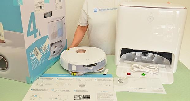 Yeedi Floor 3 Station Selbstreinigender Saugwischroboter im Test - branchenfĂĽhrende Saugkraft von 5100 Pa: saugen wie ein Wirbelwind