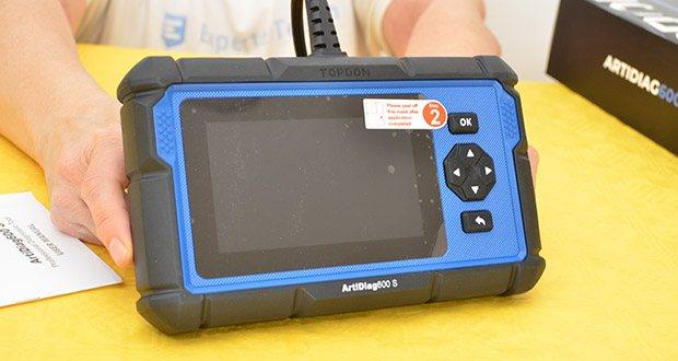 Topdon Artidiag 600S OBD2 Diagnosegerät im Test - mit professionellen Systemen Check für Motor, Getriebe, ABS und Airbag ausgestattet