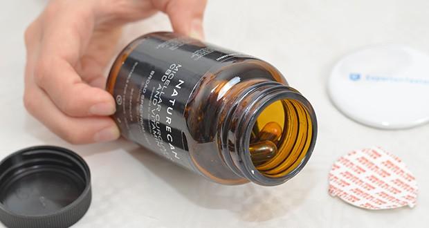 Naturecan Kurkumin CBD and Vitamin D3 Kapseln im Test - Breitspektrum CBD (<0.01% THC)