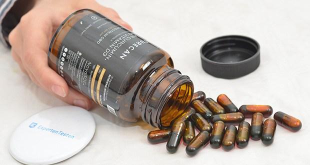 Naturecan Kurkumin CBD and Vitamin D3 Kapseln im Test - höchste Bioverfügbarkeit