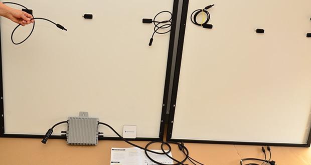 Solakon Balkonkraftwerk 600W im Test - einfache eigenhändige Montage möglich