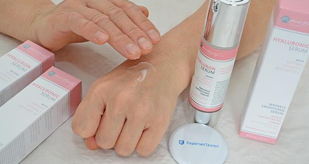 Medical Beauty Cosmetics Hyaluron Serum im Test - mit 3 hochkonzentrierten Hyaluronsäuren, Avocado-Öl und Peptiden