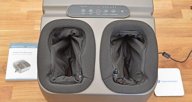 MOUNTRAX Elektrisches FuĂmassagegerät im Test - passend fĂźr FĂźĂe bis GrĂśĂe 47