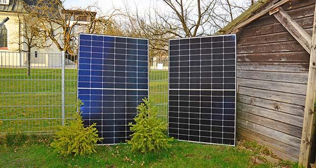 Solakon Balkonkraftwerk 600W im Test - der Wechselrichter wandelt den Gleichstrom der Solarmodule in Netzüblichen Wechselstrom