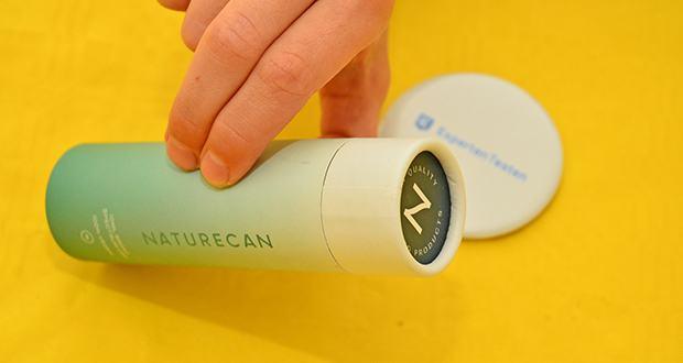 Naturecan CBD Melatonin Schlaftropfen im Test - die 10 ml Flasche enthält ca. 240 Tropfen