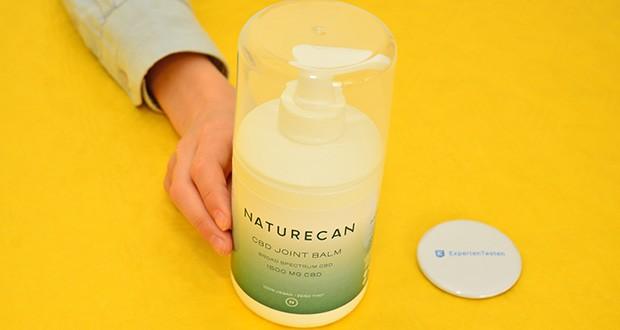 Naturecan CBD Salbe für Gelenke im Test - 1500 mg CBD pro 300 ml