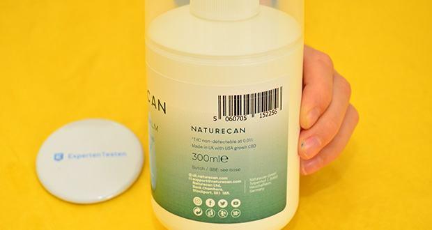 Naturecan CBD Salbe für Gelenke im Test - 100% vegan, aus zertifiziertem Bio Hanf