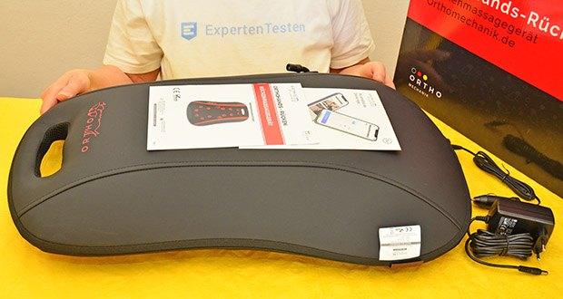 Orthohands-Rücken Massagegerät von OrthoMechanik im Test - kostenloser Versand; 30 Tage Geld-zurück-Garantie; Deutscher Kundensupport