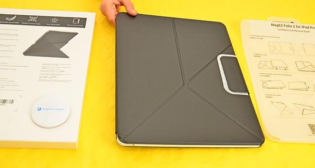 PITAKA Hülle für iPad Pro 12.9 Zoll im Test - besteht aus hochwertigem PU Leder